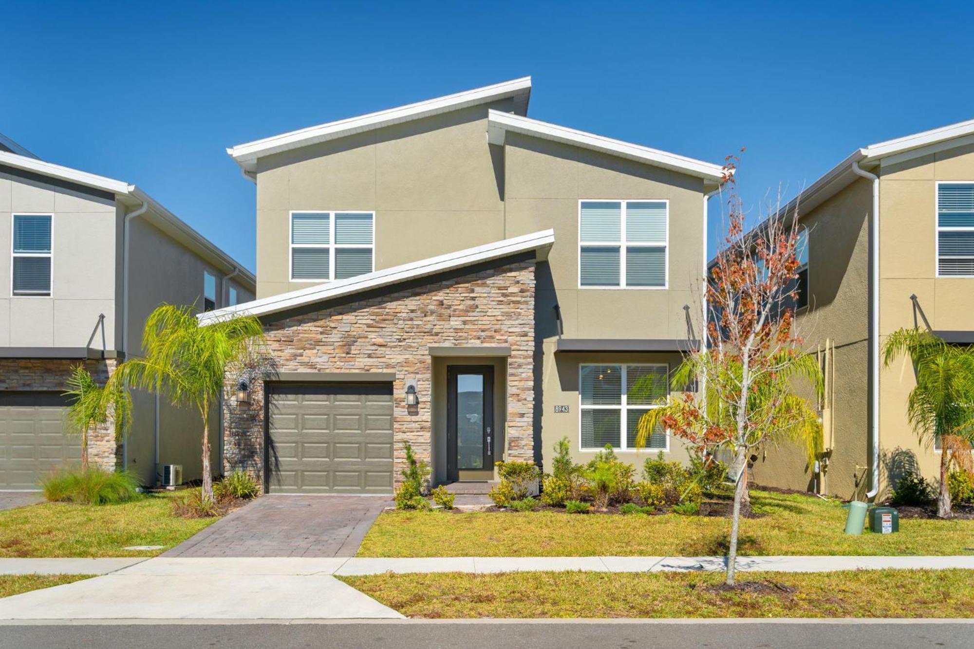 Beautiful 5Bedroom House Close To Disney 8943 كيسيمي المظهر الخارجي الصورة
