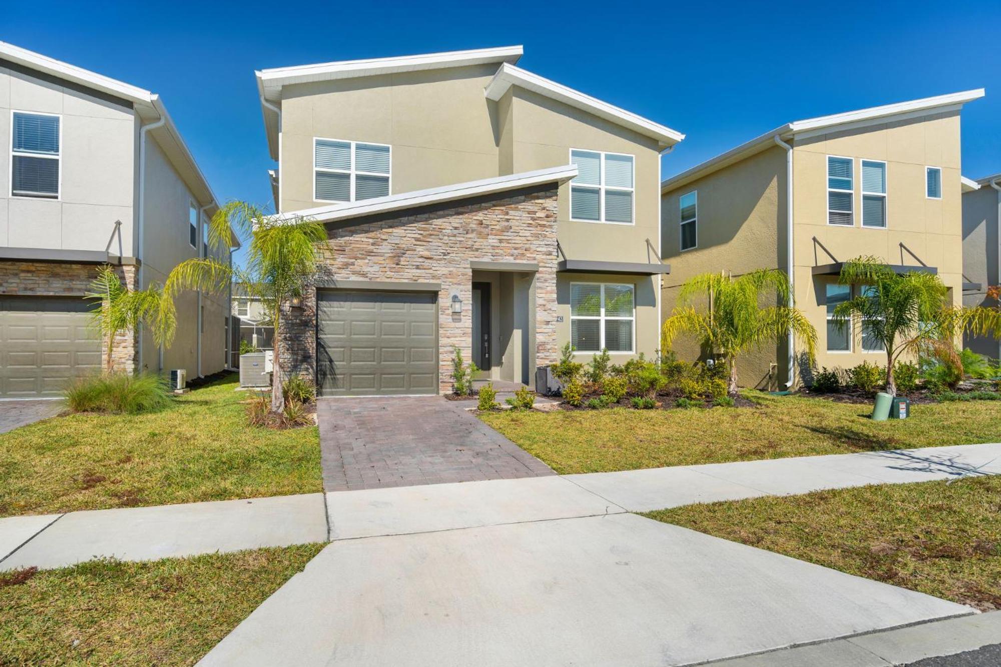 Beautiful 5Bedroom House Close To Disney 8943 كيسيمي المظهر الخارجي الصورة